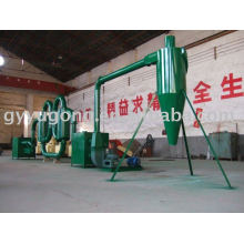 High efficiency sawdust dryer machine